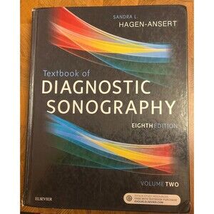 TEXTBOOK OF DIAGNOSTIC SONOGRAPHY 8TH EDITION, VOLUME 2 ONLY!